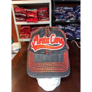 Robin Ruth Hat Punta Cana Black Red Cap Headwear